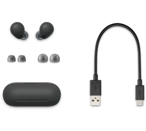 Гарнитура внутриканальные Sony WF-C700N черный беспроводные bluetooth в ушной раковине (WF-C700N/BZE) Гарнитура внутриканальные Sony WF-C700N черный беспроводные bluetooth в ушной раковине (WF-C700N/BZE)