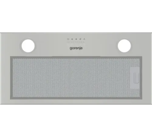 Вытяжка встраиваемая Gorenje BHI626E6X нержавеющая сталь управление: механическое (1 мотор)