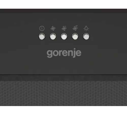 Вытяжка встраиваемая Gorenje BHI626E6B черный управление: механическое (1 мотор)