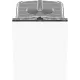 Посудомоечная машина встраив. Gorenje GV642D90 1900Вт узкая черный