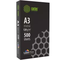 Бумага Cactus CS-LPA3120500 A3/120г/м2/500л./белый для лазерной печати