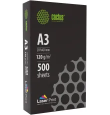 Бумага Cactus CS-LPA3120500 A3/120г/м2/500л./белый для лазерной печати