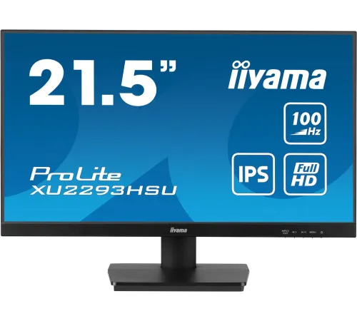 Монитор Iiyama 21.5" ProLite XU2293HSU-B7 черный IPS LED 1ms 16:9 HDMI M/M матовая 1000:1 300cd 178гр/178гр 1920x1080 100Hz DP FHD USB 2.6кг
