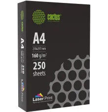 Бумага Cactus CS-LPA4160250 A4/160г/м2/250л./белый для лазерной печати