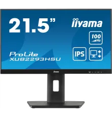 Монитор Iiyama 21.5" ProLite XUB2293HSU-B7 черный IPS LED 1ms 16:9 HDMI M/M матовая HAS Piv 1000:1 300cd 178гр/178гр 1920x1080 100Hz DP FHD USB 3.9кг