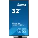 Монитор Iiyama 31.5" ProLite XB3270QSU-B1 черный IPS 3ms 16:9 HDMI M/M матовая HAS Piv 1200:1 250cd 178гр/178гр 2560x1440 100Hz DP 2K USB 8.6кг