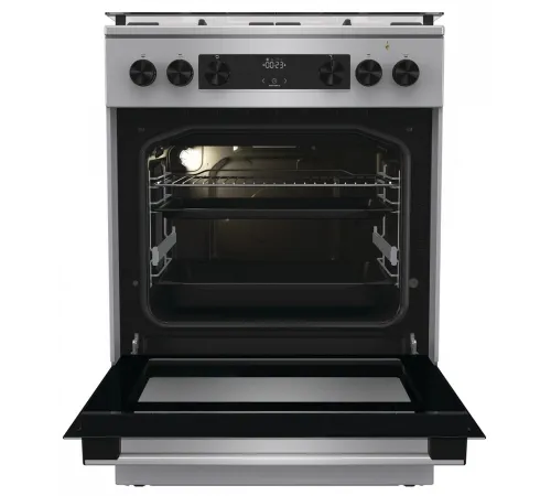 Плита Комбинированная Gorenje GKS6C72XF нержавеющая сталь