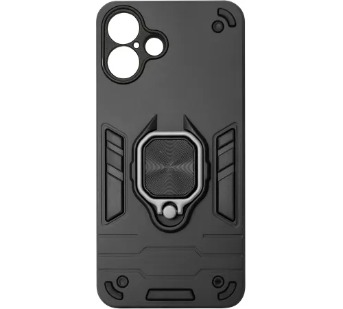 Чехол (клип-кейс) BoraSCO для Apple iPhone 16 Anti-Shok Case черный (74537) Чехол (клип-кейс) BoraSCO для Apple iPhone 16 Anti-Shok Case черный (74537)