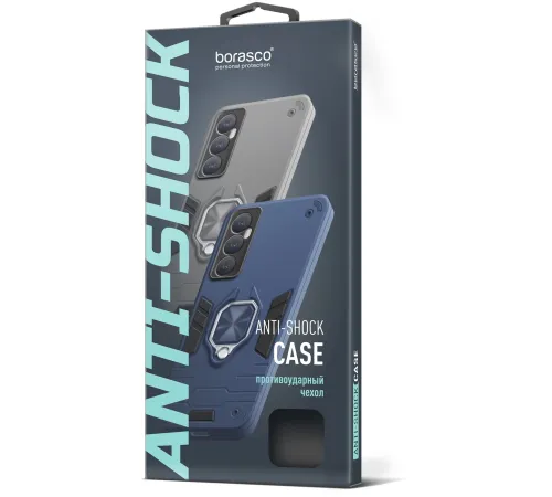 Чехол (клип-кейс) BoraSCO для Xiaomi Redmi Note 13 Pro+ Anti-Shok Case черный (52500) Чехол (клип-кейс) BoraSCO для Xiaomi Redmi Note 13 Pro+ Anti-Shok Case черный (52500)