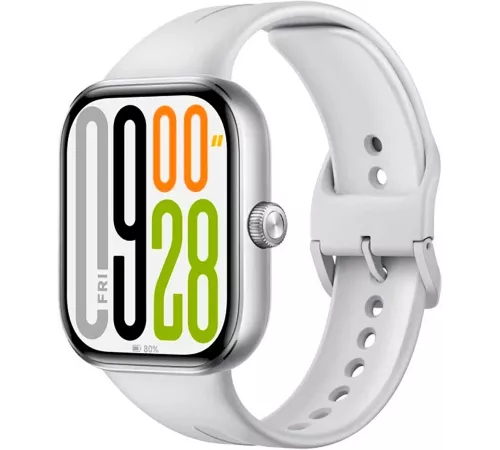 Смарт-часы Xiaomi Redmi Watch 5 2.07" AMOLED корп.серебристый рем.серый разм.брасл.:135-205мм (BHR9381GL)