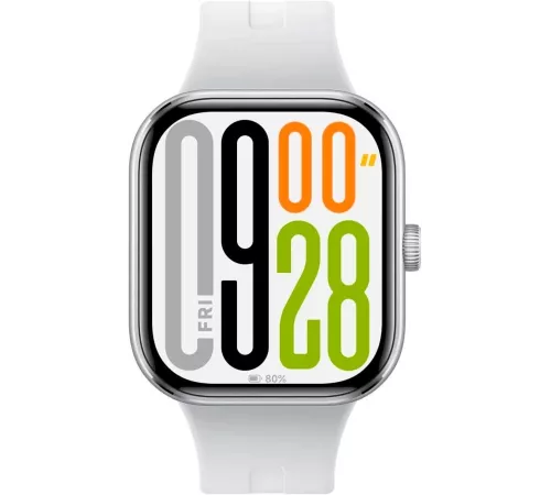 Смарт-часы Xiaomi Redmi Watch 5 2.07" AMOLED корп.серебристый рем.серый разм.брасл.:135-205мм (BHR9381GL)