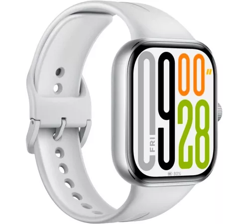 Смарт-часы Xiaomi Redmi Watch 5 2.07" AMOLED корп.серебристый рем.серый разм.брасл.:135-205мм (BHR9381GL)