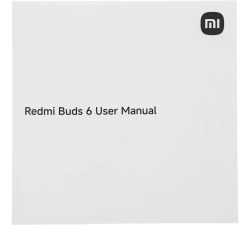 Беспроводные наушники Xiaomi Redmi Buds 6 черный BHR9251GL