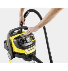 Строительный пылесос Karcher WD 6 P S V-30/8/35/T (YSY) 1300Вт (уборка: сухая/сбор воды) желтый