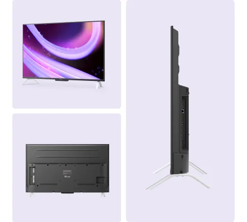 Телевизор LED Yandex 50" ТВ Станция Яндекс.ТВ черный 4K Ultra HD 60Hz USB 2.0 = 1шт, USB 3.0 = 1шт WiFi Smart TV