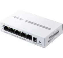 Коммутатор Asus EBP15 (L2+) 5x1Гбит/с 4PoE+ 60W управляемый