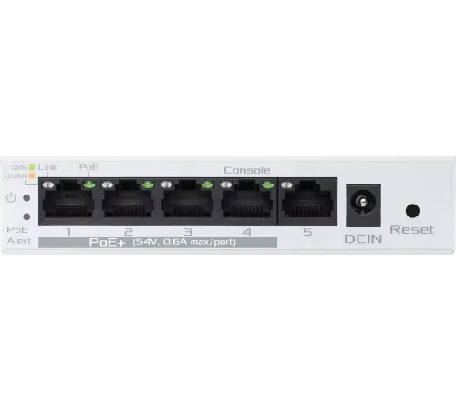 Коммутатор Asus EBP15 (L2+) 5x1Гбит/с 4PoE+ 60W управляемый