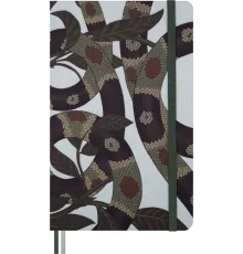 Блокнот Moleskine LIMITED EDITION YEAR OF THE SNAKE LEAVES LECNYSNKLVSQP060 130х210мм обложка текстиль 176стр. линейка Leaves