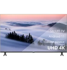 Телевизор Blackton 50" Bt 50FSU32B черный LED UHD 60Hz AndroidTV 1.5GB/8GB