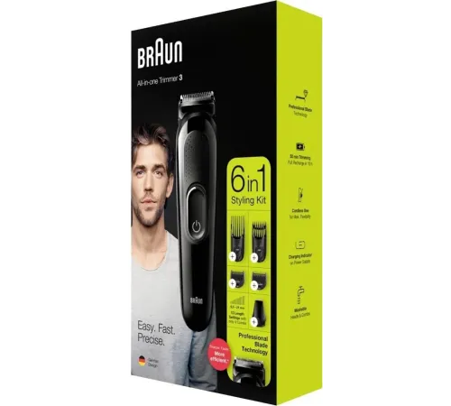 Триммер Braun 5 MGK3225 черный Триммер Braun 5 MGK3225 черный