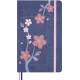 Блокнот Moleskine LIMITED EDITION SAKURA LESU08QP060BOX Large 130х210мм обложка текстиль 176стр. линейка твердая обложка подар.кор. синий 2025
