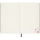 Блокнот Moleskine LIMITED EDITION SAKURA LESU08QP060BOX Large 130х210мм обложка текстиль 176стр. линейка твердая обложка подар.кор. синий 2025