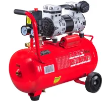 Компрессор поршневой Fubag OLS 180/24 CM1.2 Set 4.1 безмасляный 180л/мин 24л 900Вт красный/черный