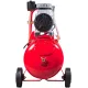 Компрессор поршневой Fubag OLS 180/24 CM1.2 Set 4.1 безмасляный 180л/мин 24л 900Вт красный/черный