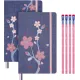 Набор Moleskine Limited Edition Sakura блокнот 2шт/карандаш 4 шт Large