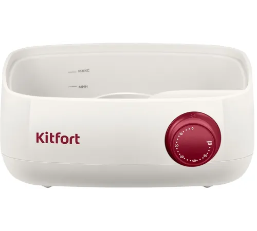 Пароварка Kitfort КТ-6830 3ярус. 800Вт белый/красный Пароварка Kitfort КТ-6830 3ярус. 800Вт белый/красный
