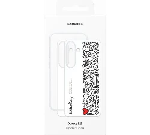 Чехол (клип-кейс) Samsung для Samsung Galaxy S25 Flipsuit Case S25 белый (EF-MS931CWEGRU)