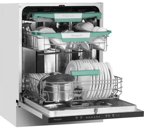 Посудомоечная машина встраив. Weissgauff BDW 6136 D Inverter Autoopen Timer Floor полноразмерная