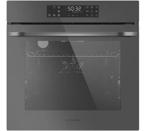 Духовой шкаф Электрический Maunfeld EOEH7614DGR темно-серый