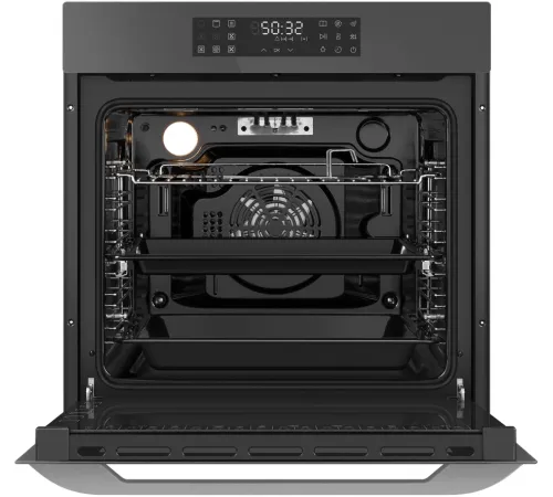 Духовой шкаф Электрический Maunfeld EOEH7614DGR темно-серый