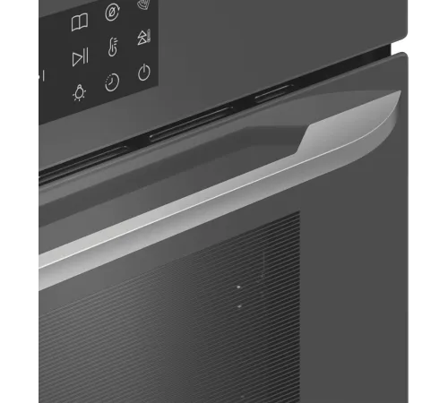 Духовой шкаф Электрический Maunfeld EOEH7614DGR темно-серый