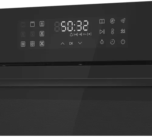 Духовой шкаф Электрический Maunfeld EOEH7615B черный