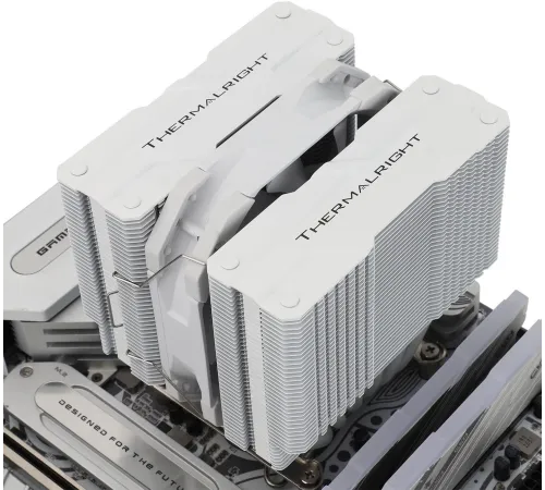 Устройство охлаждения(кулер) Thermalright Peerless Assassin 120 Mini Soc-AM5/AM4/1200/1700/1851 белый 4-pin 25.6dB Al+Cu 750gr Ret Устройство охлаждения(кулер) Thermalright Peerless Assassin 120 Mini Soc-AM5/AM4/1200/1700/1851 белый 4-pin 25.6dB Al+Cu 750gr Ret