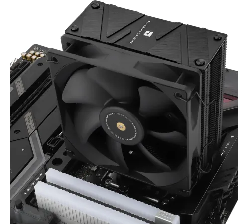 Устройство охлаждения(кулер) Thermalright Assassin Spirit 120 EVO Dark Soc-AM5/AM4/1200/1700/1851 черный 4-pin 27dB Al+Cu Ret (AS120-EVO-DARK) Устройство охлаждения(кулер) Thermalright Assassin Spirit 120 EVO Dark Soc-AM5/AM4/1200/1700/1851 черный 4-pin 27dB Al+Cu Ret (AS120-EVO-DARK)