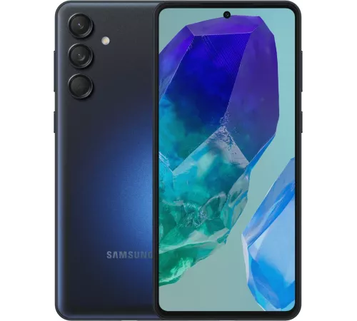 Смартфон Samsung SM-M556E Galaxy M55 5G 256Gb 8Gb черный моноблок 3G 4G 2Sim 6.7" 1080x2400 Android 50Mpix 802.11 a/b/g/n/ac/ax NFC GPS GSM900/1800 GSM1900 TouchSc microSD max1024Gb