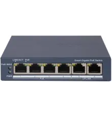 Коммутатор Hikvision DS-3E1506P-EI 8x1Гбит/с управляемый