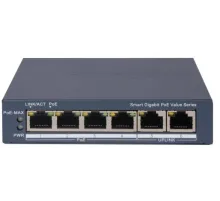 Коммутатор Hikvision DS-3E1506P-EI/M 8x1Гбит/с управляемый