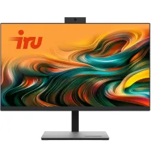 Моноблок IRU Агат 632 23.8" Full HD PG G7400 (3.7) 8Gb SSD256Gb UHDG 710 FreeDOS GbitEth WiFi BT клавиатура мышь Cam черный 1920x1080