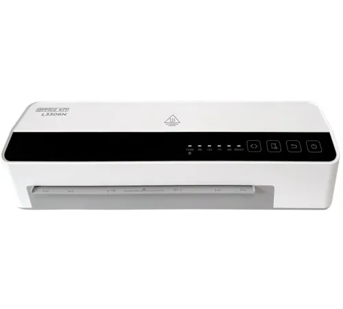 Ламинатор Office Kit L3306N белый/черный A3 (75-250мкм) 100см/мин (6вал.) хол.лам. лам.фото реверс