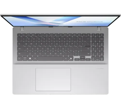 Ноутбук Asus VivoBook 16 M1607KA-MB037 Ryzen AI 5 340 16Gb SSD512Gb AMD Radeon 840M 16" IPS WUXGA (1920x1200) без ОС silver WiFi BT Cam (90NB15F2-M001C0)