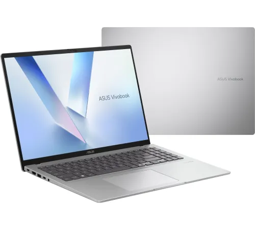Ноутбук Asus VivoBook 16 M1607KA-MB037 Ryzen AI 5 340 16Gb SSD512Gb AMD Radeon 840M 16" IPS WUXGA (1920x1200) без ОС silver WiFi BT Cam (90NB15F2-M001C0)