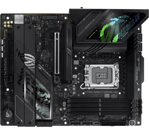 ASUS ROG STRIX Z890-F GAMING WIFI (Socket 1851,ATX, 4xDDR5(192GB), 1xPCIe 5.0x16/1xPCIe 4.0x16/1xLAN (2.5GbE), Wi-Fi, BT, 4xSATA 6Gb/s, 5xM.2, 2xThunderbolt 4 (USB-C), 2xType-C, 10xUSB 3.2, ATX) ASUS ROG STRIX Z890-F GAMING WIFI (Socket 1851,ATX, 4xDDR5(192GB), 1xPCIe 5.0x16/1xPCIe 4.0x16/1xLAN (2.5GbE), Wi-Fi, BT, 4xSATA 6Gb/s, 5xM.2, 2xThunderbolt 4 (USB-C), 2xType-C, 10xUSB 3.2, ATX)