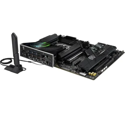 ASUS ROG STRIX Z890-F GAMING WIFI (Socket 1851,ATX, 4xDDR5(192GB), 1xPCIe 5.0x16/1xPCIe 4.0x16/1xLAN (2.5GbE), Wi-Fi, BT, 4xSATA 6Gb/s, 5xM.2, 2xThunderbolt 4 (USB-C), 2xType-C, 10xUSB 3.2, ATX) ASUS ROG STRIX Z890-F GAMING WIFI (Socket 1851,ATX, 4xDDR5(192GB), 1xPCIe 5.0x16/1xPCIe 4.0x16/1xLAN (2.5GbE), Wi-Fi, BT, 4xSATA 6Gb/s, 5xM.2, 2xThunderbolt 4 (USB-C), 2xType-C, 10xUSB 3.2, ATX)