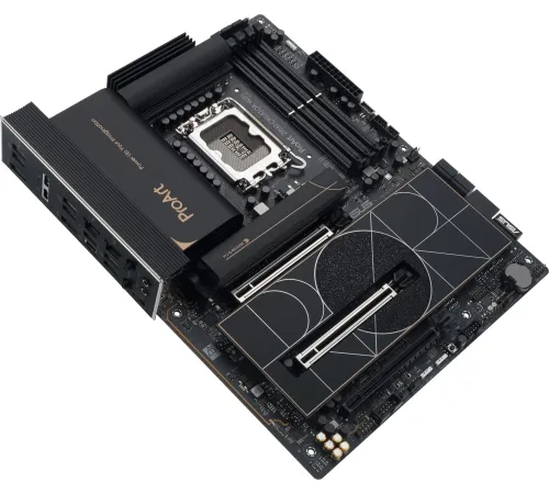 Материнская плата Asus PROART Z890-CREATOR WIFI Soc-1851 Intel Z890 4xDDR5 ATX AC`97 8ch(7.1) 1 x 10Gigabit + 1 x 2.5Gigabit RAID+HDMI+DP
