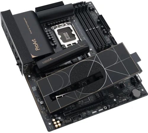 Материнская плата Asus PROART Z890-CREATOR WIFI Soc-1851 Intel Z890 4xDDR5 ATX AC`97 8ch(7.1) 1 x 10Gigabit + 1 x 2.5Gigabit RAID+HDMI+DP