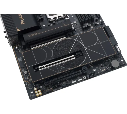 Материнская плата Asus PROART Z890-CREATOR WIFI Soc-1851 Intel Z890 4xDDR5 ATX AC`97 8ch(7.1) 1 x 10Gigabit + 1 x 2.5Gigabit RAID+HDMI+DP